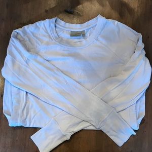 Women’s Athleta long sleeve pullover, light blue